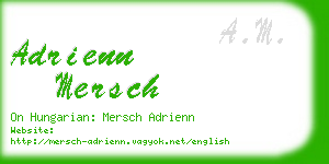 adrienn mersch business card